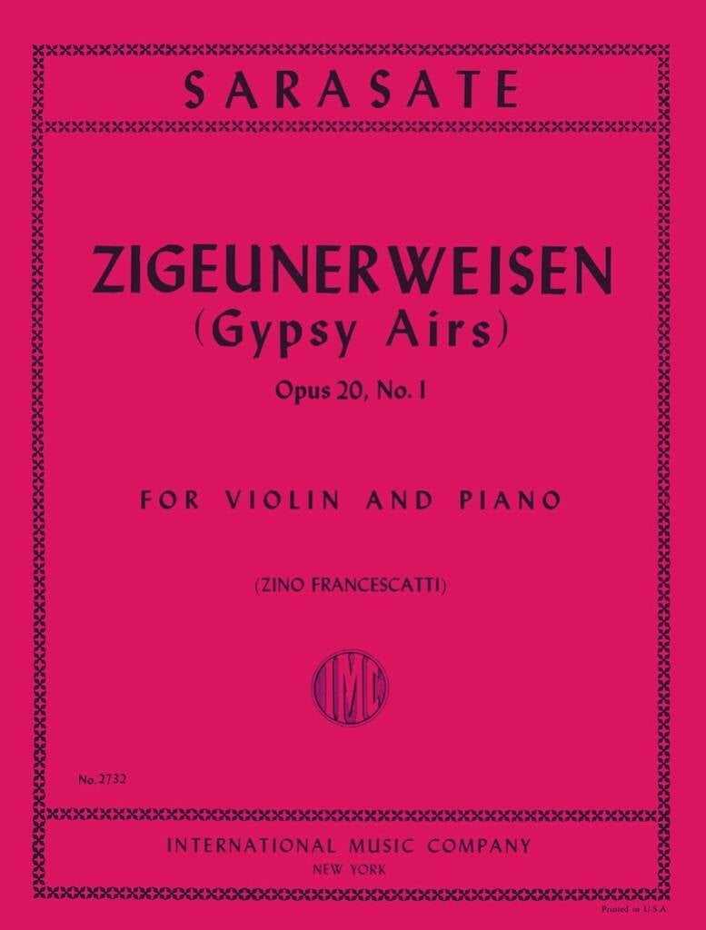Zigeunerweisen Op. 20 (Francescatti)